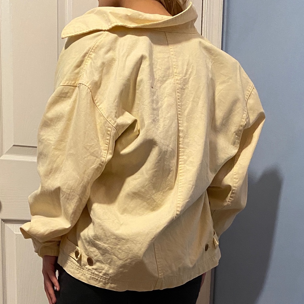 Gap yellow coat